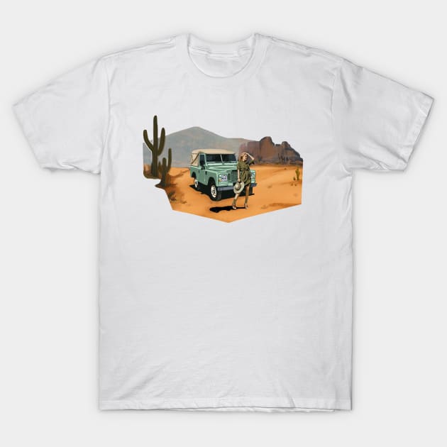 Landrover series T-Shirt by Saturasi